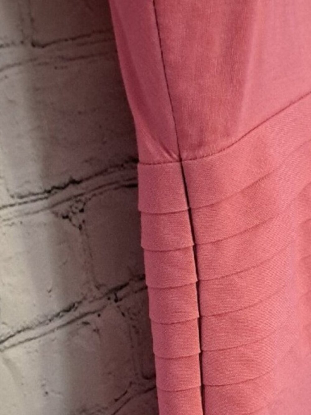 LOFT A Line Vneck Pink Dress